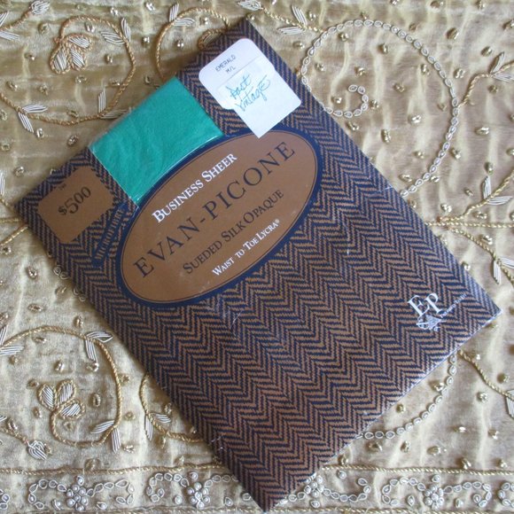 EVAN-PICONE VINTAGE – EMERALD – M/L & VINTAGE GRAPHITE SATIN MEDIUM - Picture 3 of 6